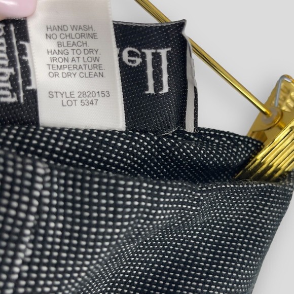 Vintage Simply Russell Midi Skirt Womens Straight Aztec Bohemian Frayed Hem 10 - Picture 9 of 9